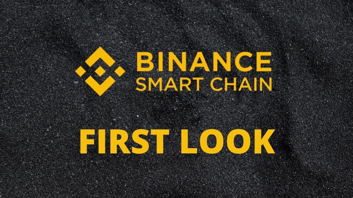 Binance Smart Chain: First look