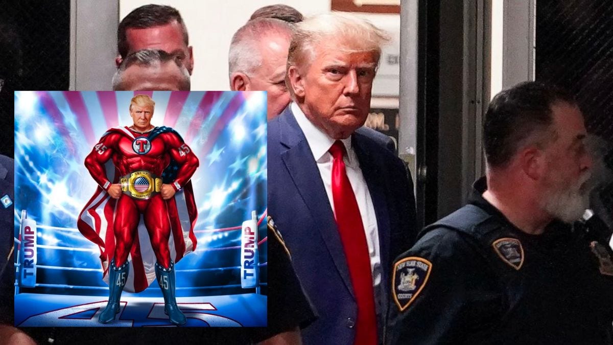 Trump Locked Up in Prison? From Hero to Felon, Collect His Criminal Digital Cards Now!